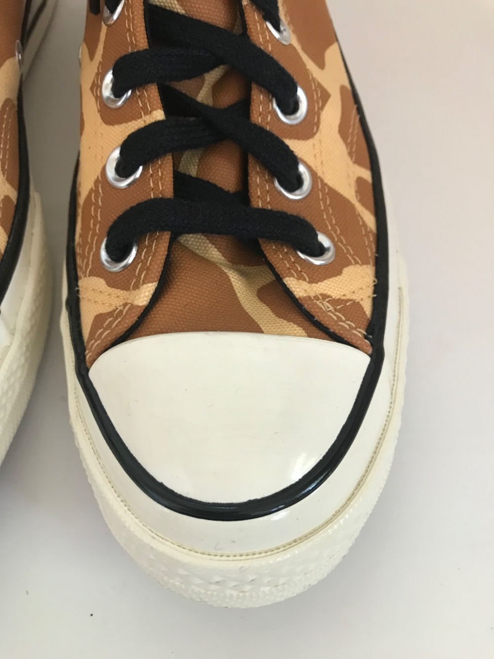 CONVERSE Giraffe High Top Sneakers Women’s Size 10 Men’s Size 8 - Picture 3 of 16